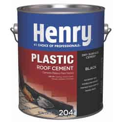 Henry Smooth Black Dry Patch Plastic Roof Cement 0.9 gal