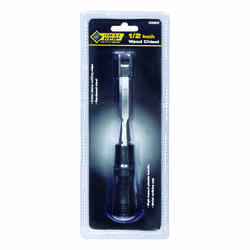 Steel Grip 1/2 W x 4 in. L Hardened Steel Wood Chisel Black 1 pc.