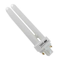 Ace 18 watts 4.45 in. Cool White Fluorescent Bulb 1133 lumens Biax 1 pk