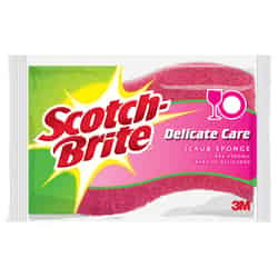 Scotch-Brite Delicate, Light Duty Scrubber Sponge For Household 4.4 in. L 1 pk
