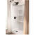 Delta Bathing System 74 in. H x 60 in. W x 32 in. L White Acrylic Reversible Rectangular Shower