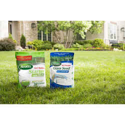Scotts 24-25-4 Starter Lawn Fertilizer For Multiple Grasses 5000 sq ft 15 cu in