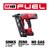 Milwaukee M18 FUEL 16 Ga. Cordless Angled Finish Nailer Kit 18 V