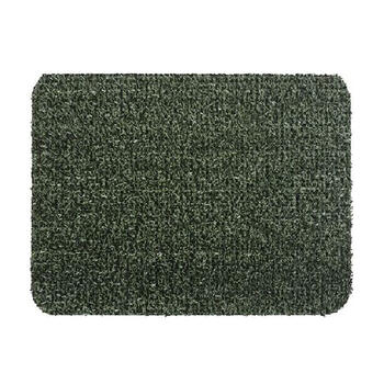 GrassWorx Clean Machine Green Polyethylene Nonslip Door Mat 24 L x 18 W