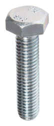 Hillman M8-1.25 mm Dia. x 35 mm L Heat Treated Steel Hex Head Cap Screw 50 pk