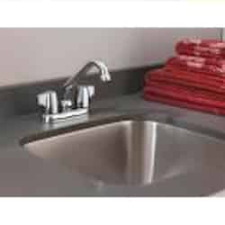 Moen Chateau Chateau Chrome Two-Handle Laundry Faucet 4 in.