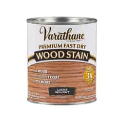 Varathane Semi-Transparent Light Walnut Oil-Based Urethane Modified Alkyd Wood Stain 1 qt