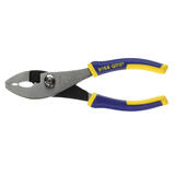 Irwin 6 in. Chrome Vanadium Steel Slip Joint Pliers Blue 1 pk