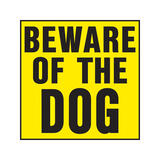 Hy-Ko English Beware of Dog 11 in. H x 11 in. W Plastic Sign