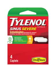 Tylenol Sinus Severe Lil Drugstore Sinus Relief 4 count