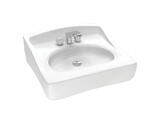 Cato Terra Rectangular 18.5 in. Lavatory Sink White