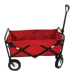 Mac Sports 22.5 in. H x 20.2 in. W x 35.5 in. D Collapsible Utility Cart Polyester
