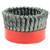 Forney 6 in. Dia. x 5/8 in. Steel Cup Brush 1 pc. Knotted