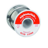 Alpha Fry 16 oz. Tin / Lead 40/60 0.125 in. Dia. Acid Core Solder