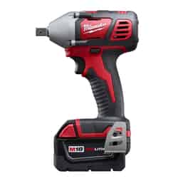 Milwaukee M18 18 V 1/2 in. Cordless Brushed Impact Wrench Kit (Battery & Charger)