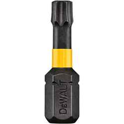 DeWalt Impact Ready Torx 1 in. L x T20 in. Screwdriver Bit 2 pc. 1/4 in. Black Oxide