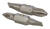 Best Way Tools Phillips/Slotted Multi Size x 2 in. L 1/4 in. Hex 2 pc. Double Ended Screwdriver