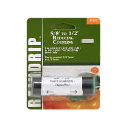 Raindrip Plastic Drip Irrigation Compression Coupler 2 pk