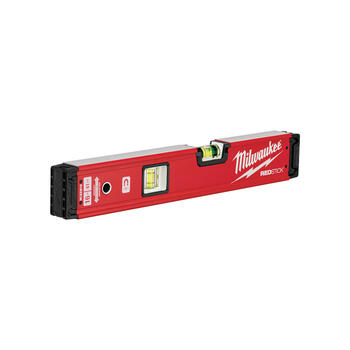 Milwaukee REDSTICK 16 in. Metal Magnetic Box Level 2 vial