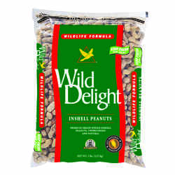 Wild Delight inshell Peanuts Assorted Species Wild Bird Food Peanuts 5 lb.