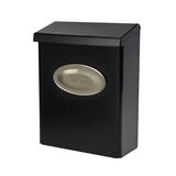 Gibraltar Mailboxes Designer Galvanized Steel Wall-Mounted 12-1/2 in. H x 9-5/8 in. L x 4-3/8 in