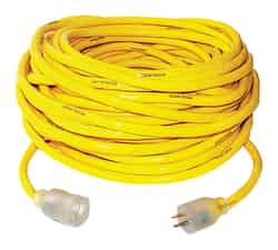 Yellow Jacket Outdoor 50 ft. L Extension Cord 10/3 SJTW Yellow