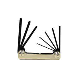 Eklind Tool .050 to 5/32 SAE Fold-Up Multi-Size in. 8 pc. Hex Key Set