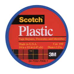 Scotch Blue 125 in. L X 3/4 in. W Plastic Tape