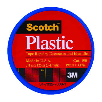 Scotch Blue 125 in. L X 3/4 in. W Plastic Tape