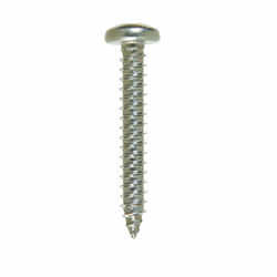 HILLMAN 10 x 1-1/4 in. L Phillips Pan Head Stainless Steel Sheet Metal Screws 100 per box