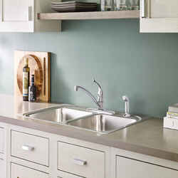 Moen Chateau Chateau One Handle Chrome Kitchen Faucet