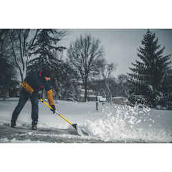 The Snowplow  48 in. W x 49 in. L UHMW  Snow Pusher 