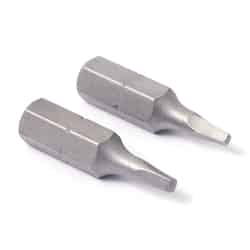 Ace #1 x 1 in. L Insert Bit 1/4 in. S2 Tool Steel 2 pc. Hex Shank Square Recess