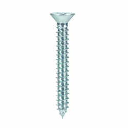 HILLMAN 10 x 1-1/2 in. L Phillips Flat Head Zinc-Plated Steel Sheet Metal Screws 100 per box