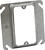 Raco Square Steel 1 gang Box Cover For Single Wiring Device