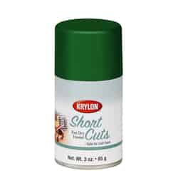 Krylon Short Cuts Gloss Leaf Green Spray Paint 3 oz