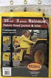 Boss Yellow Rain Suit PVC-Coated Polyester