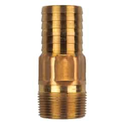 Campbell Red Brass Male Adapter 1-1/4 in. x 4 in. L
