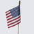 Valley Forge American Stick Flag 4 in. H X 6 in. W