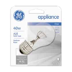 GE Lighting 40 watts A19 Incandescent Bulb 415 lumens White A-Line 1