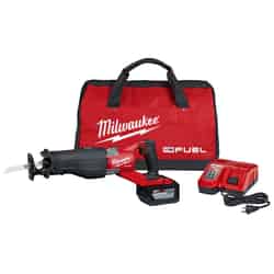 Milwaukee M18 FUEL 1-1/4 in. Cordless Brushless Super Sawzall Reciprocating Saw Kit 3000 spm