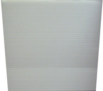 Plaskolite Single Corrugated Plastic Sheet 24 in. W X 48 in. L X .157 in. T