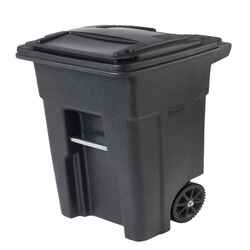 Toter 32 gal Polyethylene Wheeled Garbage Can Lid Included