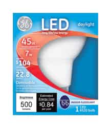 GE R20 E26 (Medium) LED Bulb Daylight 45 Watt Equivalence 1 pk