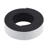 Master Magnetics 30 in. Ferrite Powder/Rubber Polymer Resin Magnetic Tape 0.6 MGOe Black 1 pc. S