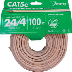 Southwire 100 ft. Solid Audio 5e Riser Wire 24/4