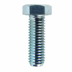 HILLMAN 1/2 in. Dia. x 1-1/2 in. L Heat Treated Zinc Steel Hex Head Cap Screw 25 box