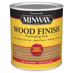 Minwax Wood Finish Semi-Transparent Golden Oak Oil-Based Wood Stain 1 qt