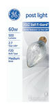 GE Lighting Saf-T-Gard 60 watts A19 Incandescent Bulb 500 lumens White Specialty 1 pk