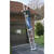 Werner 12 ft. H X 15 in. W Aluminum Articulating Ladder Type 1A 300 lb